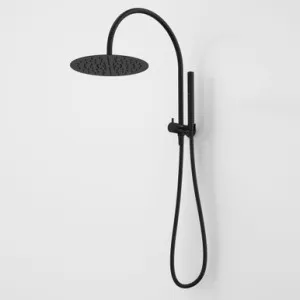 Liano II Compact Twin Shower With Overhead Black | Made From Plastic/Metal In Matte Black By Caroma by Caroma, a Showers for sale on Style Sourcebook