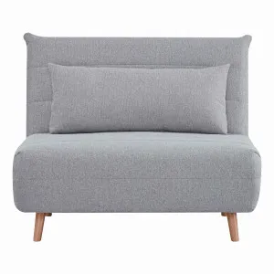 Astra 1 Seater Sofa Bed in Mars Silver by OZ Design, a Sofa Beds for sale on Style Sourcebook