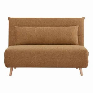 Astra 1.5 Seater Sofa Bed in Mars Mustard by OZ Design, a Sofa Beds for sale on Style Sourcebook