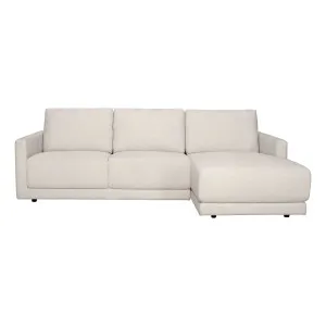Hendrix 2 Seater Sofa + Chaise RHF in Prince Beige by OZ Design, a Sofas for sale on Style Sourcebook