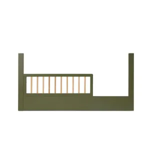 Archie Cot Toddler Bed Half Frame - Moss/Natural - Mocka by Mocka., a Cots & Bassinets for sale on Style Sourcebook