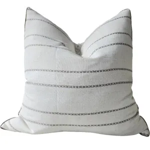Ada Cushion 55cm Square - Little Cross Khaki | Brown by null, a Cushions, Decorative Pillows for sale on Style Sourcebook