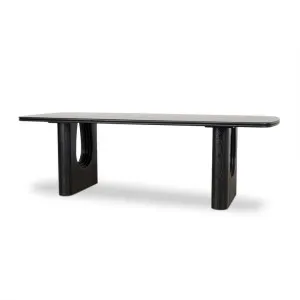 Ex Display - Averra 2.4m Recycled Fir Dining Table - Full Black by Interior Secrets - AfterPay Available by Interior Secrets, a Dining Tables for sale on Style Sourcebook