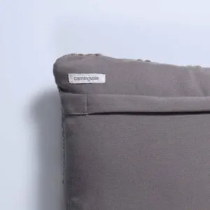 Canningvale Tribu Cushions - Iron, Large, Grid by Canningvale, a Cushions, Decorative Pillows for sale on Style Sourcebook