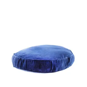 Beau Round Blue Cushion 60cm by null, a Cushions, Decorative Pillows for sale on Style Sourcebook