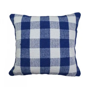 Piper Cushion Navy 50cm x 50cm by null, a Cushions, Decorative Pillows for sale on Style Sourcebook