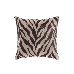 Tate Cushion Chocolate 50 x 50cm by null, a Cushions, Decorative Pillows for sale on Style Sourcebook