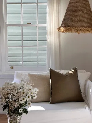NORA CUSHION OLIVE by null, a Cushions, Decorative Pillows for sale on Style Sourcebook