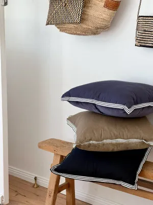 NORA CUSHION BLACK by null, a Cushions, Decorative Pillows for sale on Style Sourcebook