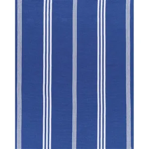 Summer Navy Cotton Rug by null, a Bathmats for sale on Style Sourcebook