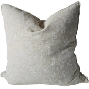 Egyptian Linen Cotton Cushion 55cm Square by null, a Cushions, Decorative Pillows for sale on Style Sourcebook