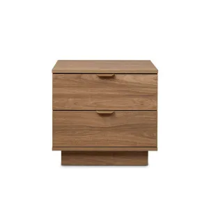 Maverick Bedside Table - Pecan - Mocka by Mocka., a Side Table for sale on Style Sourcebook