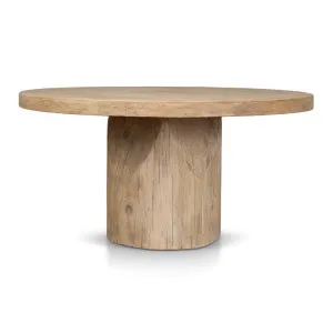 Braya 1.5m Round Dining Table - Natural by Interior Secrets - AfterPay Available by Interior Secrets, a Dining Tables for sale on Style Sourcebook