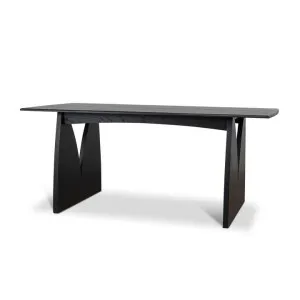 Amano 1.8m Elm Dining Table - Full Black by Interior Secrets - AfterPay Available by Interior Secrets, a Dining Tables for sale on Style Sourcebook
