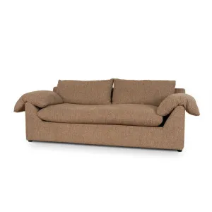 Horizon 3 Seater Sofa - Almond Brown by Interior Secrets - AfterPay Available by Interior Secrets, a Sofas for sale on Style Sourcebook