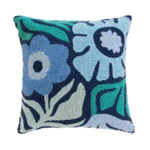 Bambury Lulu Navy 50x50cm Cushion by null, a Cushions, Decorative Pillows for sale on Style Sourcebook