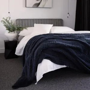 Bambury Lattice Sherpa Blanket by null, a Blankets & Throws for sale on Style Sourcebook