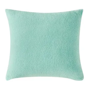 Morgan and Reid Mint Snuggle Fleece European Pillowcase Pair by null, a Cushions, Decorative Pillows for sale on Style Sourcebook