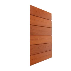 DecoWood® Western Red Cedar, V-Groove Profile by DecoClad®, a Aluminium Cladding for sale on Style Sourcebook