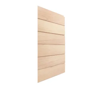 DecoWood® Curly Birch, V-Groove Profile by DecoClad®, a Aluminium Cladding for sale on Style Sourcebook