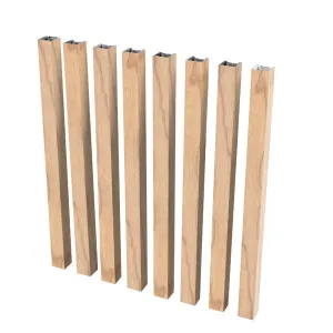DecoWood® Smoked Ash, DecoBatten® 25 x 25mm by DecoBatten®, a Aluminium Cladding for sale on Style Sourcebook