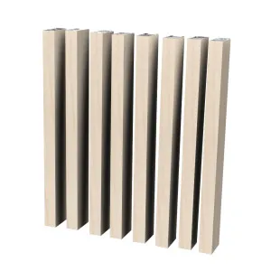 DecoWood® Curly Birch®, DecoBatten® 25 x 50mm by DecoBatten®, a Aluminium Cladding for sale on Style Sourcebook