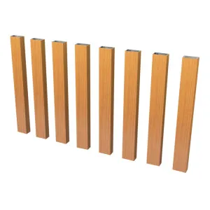 DecoWood® Casuarina, DecoBatten® 50 x 25mm by DecoBatten®, a Aluminium Cladding for sale on Style Sourcebook