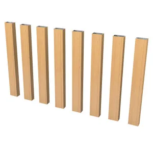 DecoWood® Coastal Spotted Gum, DecoBatten® 50 x 25mm by DecoBatten®, a Aluminium Cladding for sale on Style Sourcebook