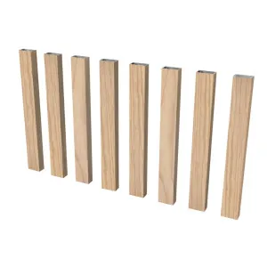 DecoWood® Smoked Ash, DecoBatten® 50 x 25mm by DecoBatten®, a Aluminium Cladding for sale on Style Sourcebook