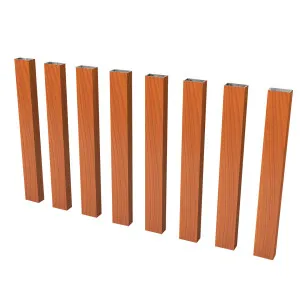 DecoWood® Western Red Cedar, DecoBatten® 50 x 25mm by DecoBatten®, a Aluminium Cladding for sale on Style Sourcebook