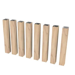 DecoWood® Smoked Ash, DecoBatten® 50 x 50mm by DecoBatten®, a Aluminium Cladding for sale on Style Sourcebook