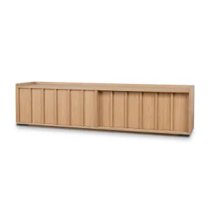 Ex Display - Kobus 2m Wooden TV Entertainment Unit - Natural by Interior Secrets - AfterPay Available by Interior Secrets, a Entertainment Units & TV Stands for sale on Style Sourcebook