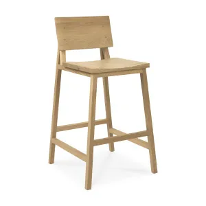 Ethnicraft N3 Kitchen Counter Stool by null, a Bar Stools for sale on Style Sourcebook