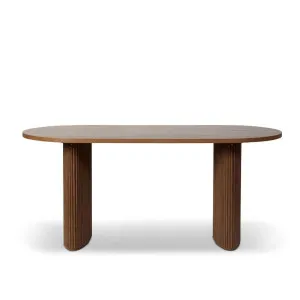 Amara Six Seater Dining Table - Walnut - Mocka by Mocka., a Dining Tables for sale on Style Sourcebook