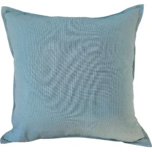 Sunlit Serenade Solution Dyed Eco-Friendly Outdoor Cushion 55cm Square - Aqua Blue by null, a Cushions, Decorative Pillows for sale on Style Sourcebook