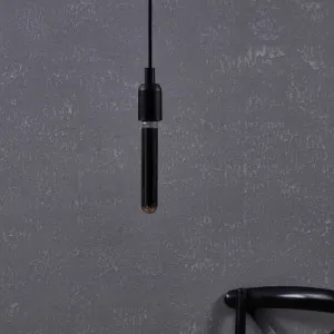 Eglo 4W E27 Dimmable LED Smoke Black Tubular Globe Smoke Black by Eglo, a LED Lighting for sale on Style Sourcebook