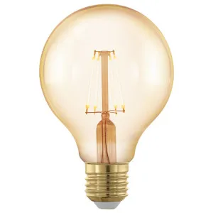Eglo 4.5W E27 Dimmable LED Amber Sphere Globe Warm White by Eglo, a LED Lighting for sale on Style Sourcebook