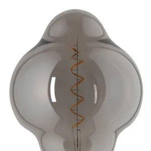 Eglo 4W E27 Dimmable LED Bubble Glass Oversized Globe Smoke Black by Eglo, a LED Lighting for sale on Style Sourcebook