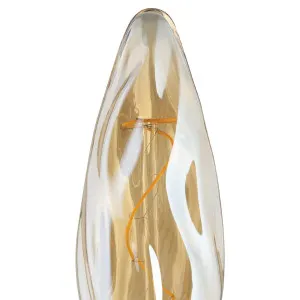 Eglo 4W E27 Dimmable LED Decorative Candle-Style Globe Amber by Eglo, a LED Lighting for sale on Style Sourcebook