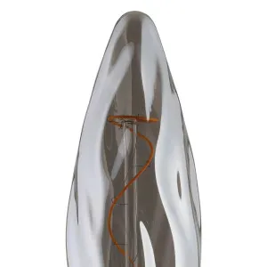Eglo 4W E27 Dimmable LED Decorative Candle-Style Globe Smoke Black by Eglo, a LED Lighting for sale on Style Sourcebook