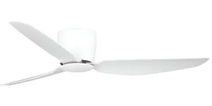 Claro Whisper 52" Low Profile DC Ceiling Fan with Remote White by Claro, a Ceiling Fans for sale on Style Sourcebook