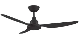 Ventair Glacier 56" DC Ceiling Fan with Remote Black by Ventair, a Ceiling Fans for sale on Style Sourcebook