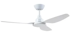 Ventair Glacier 56" DC Ceiling Fan with LED Light and Remote White by Ventair, a Ceiling Fans for sale on Style Sourcebook