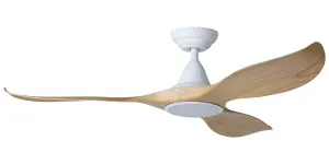 Eglo Noosa 52" DC Ceiling Fan With 3CCT LED Light and Remote Blackbutt by Eglo, a Ceiling Fans for sale on Style Sourcebook
