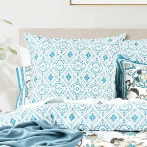 Renee Taylor Anaya Cotton Multi European Pillowcase by null, a Cushions, Decorative Pillows for sale on Style Sourcebook