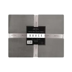 Jenny McLean Douce Grey Throw Rug by null, a Throws for sale on Style Sourcebook