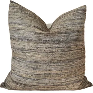 Avignon Hand Loomed Mulberry Silk Linen Texture 55cm Square Cushion by null, a Cushions, Decorative Pillows for sale on Style Sourcebook