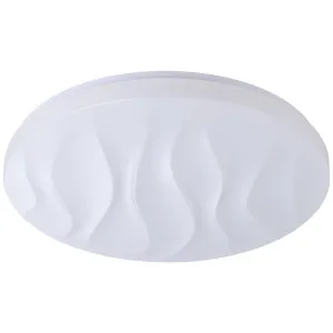 Eglo Wavey Tricolour LED Round Oyster Light Large by Eglo, a LED Lighting for sale on Style Sourcebook