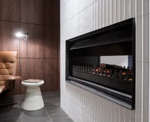 Universal Double Sided Wood & Gas by null, a Fireplaces for sale on Style Sourcebook