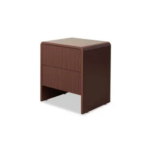 Majorca Bedside Table - Chocolate - Mocka by Mocka., a Side Table for sale on Style Sourcebook